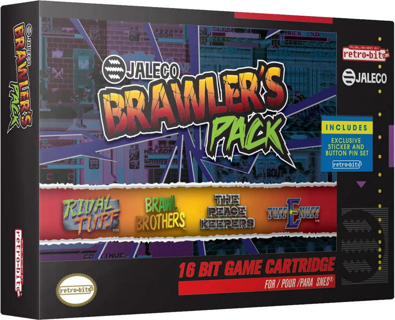 Jaleco Brawlers Pack (Retro-Bit)